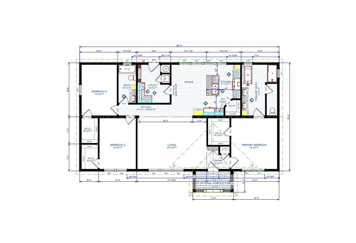 Champion Homes Collection MOD 3256-01 Tillery II by Champion Homes